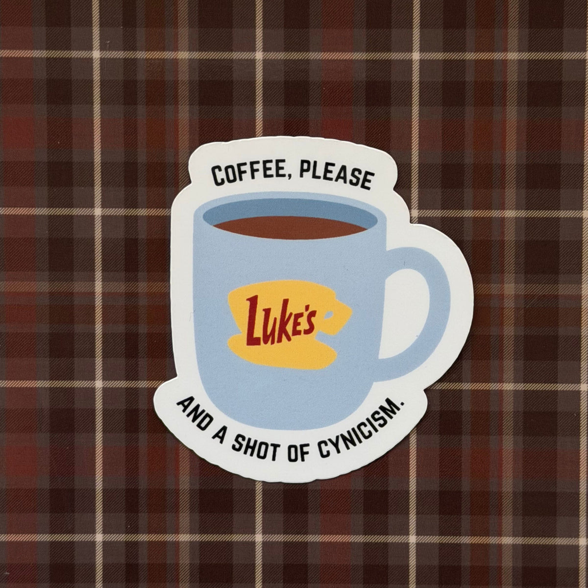 Coffee, Please - Sticker