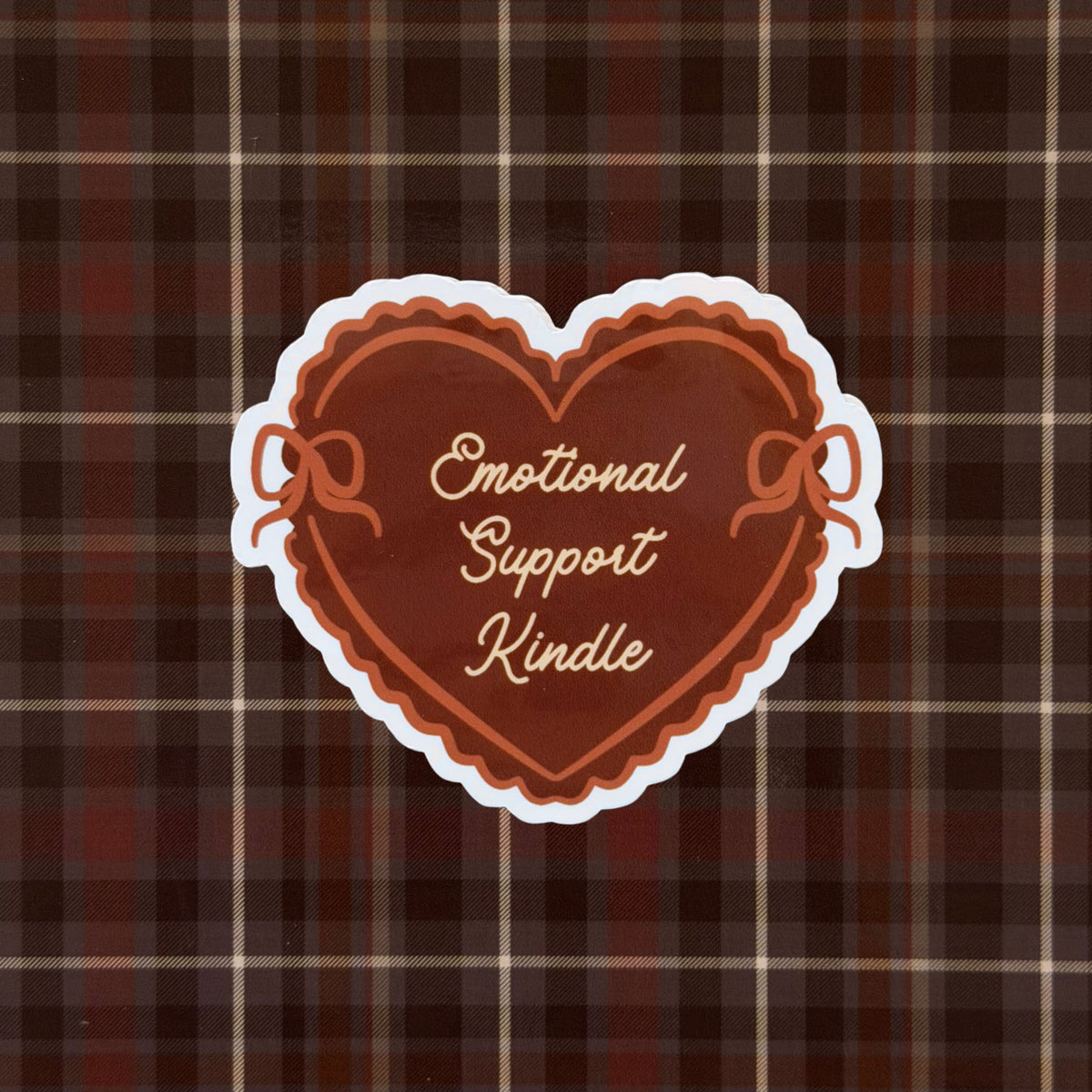 Emotional Support Kindle - Sticker