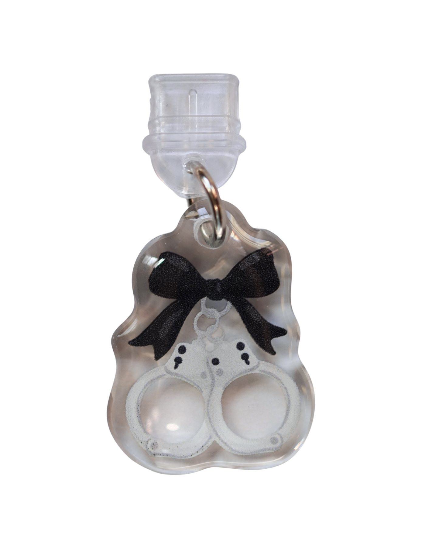 Handcuff Bow - USB C Dust Plug Charm