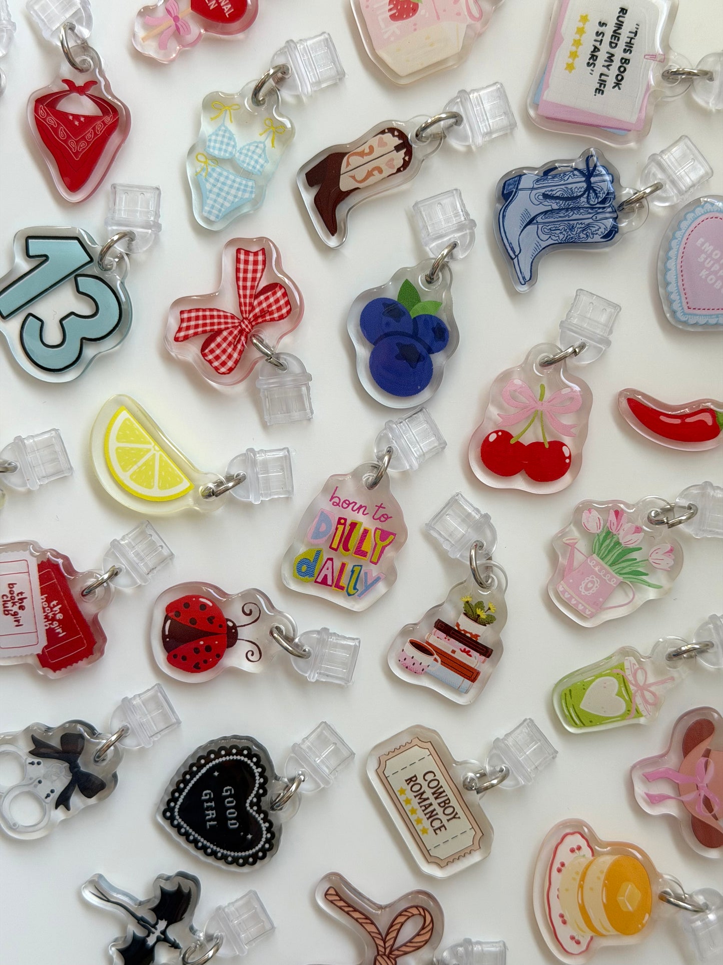 Gingham Bow - USB C Dust Plug Charm