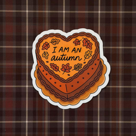 I am an autumn - Sticker