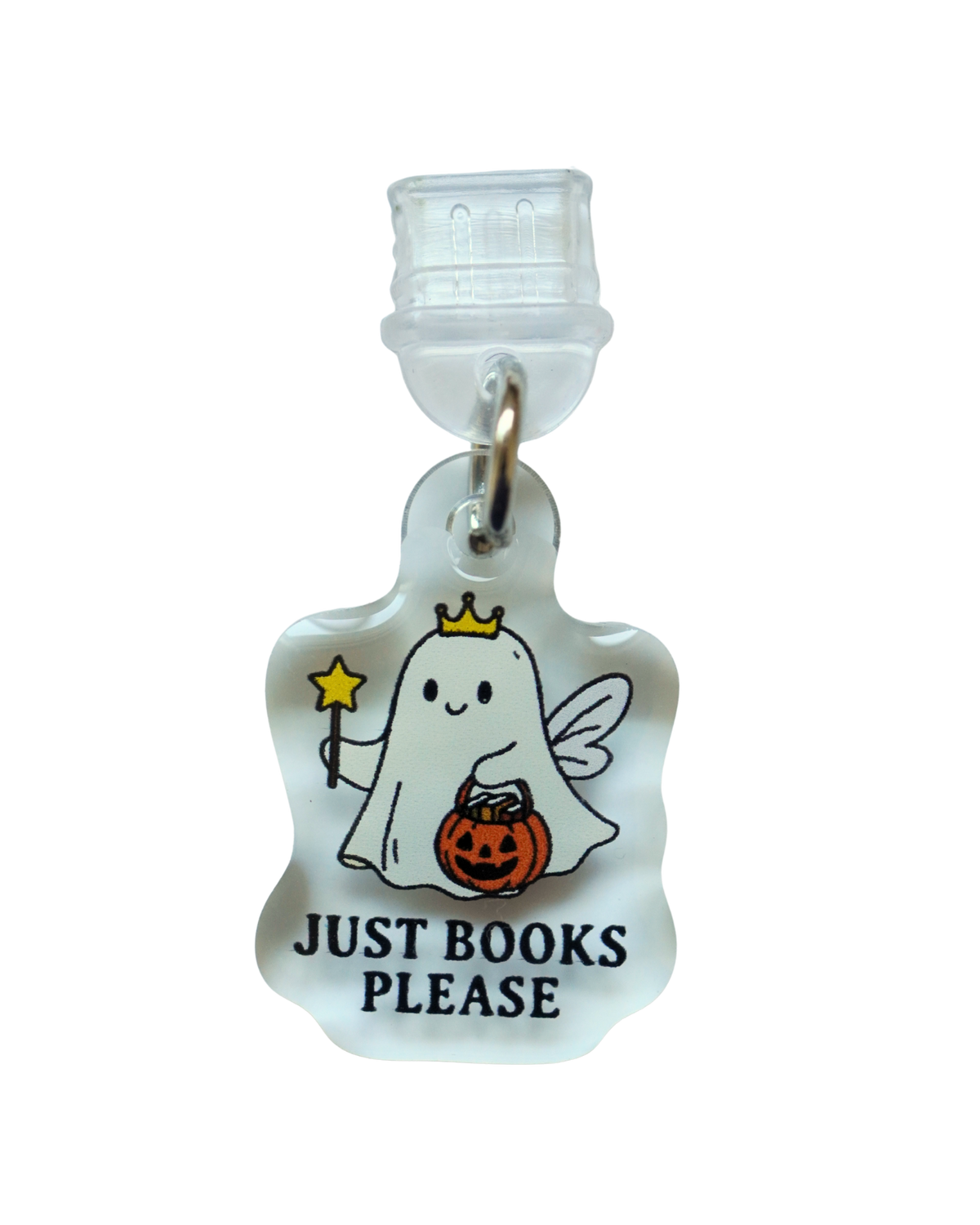 Just Books Please - USB C Dust Plug Charm
