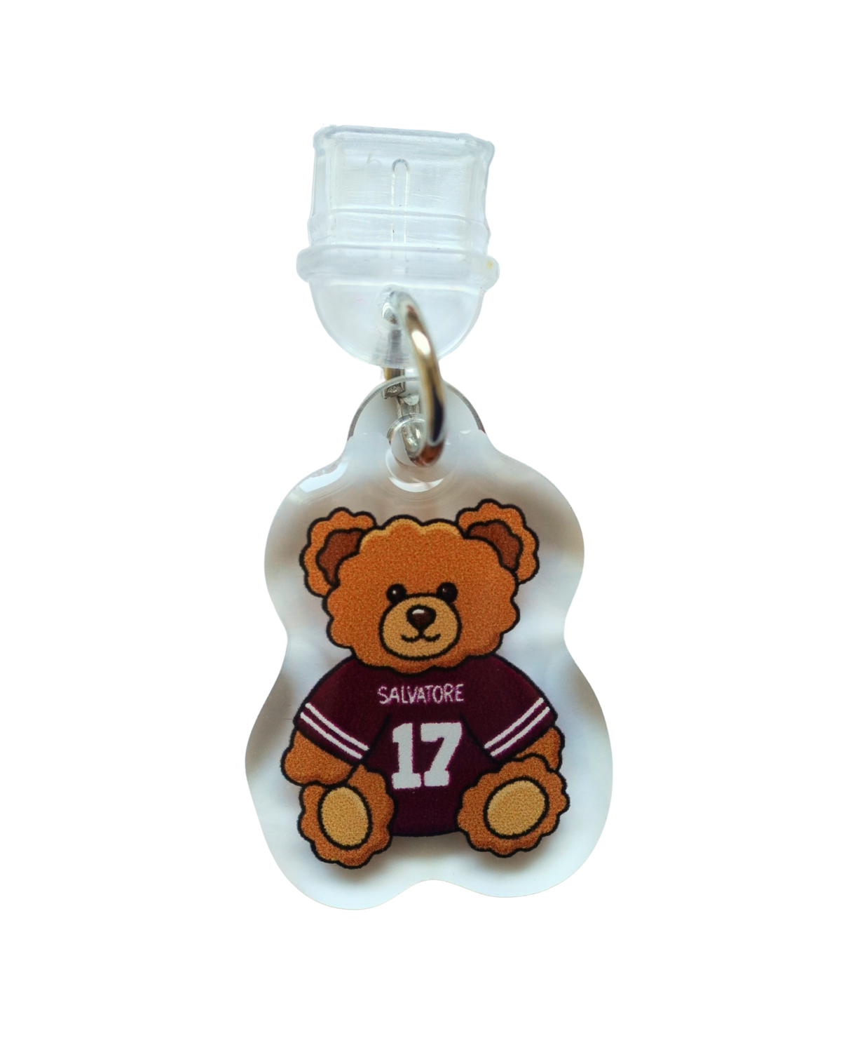Teddy - USB C Dust Plug Charm