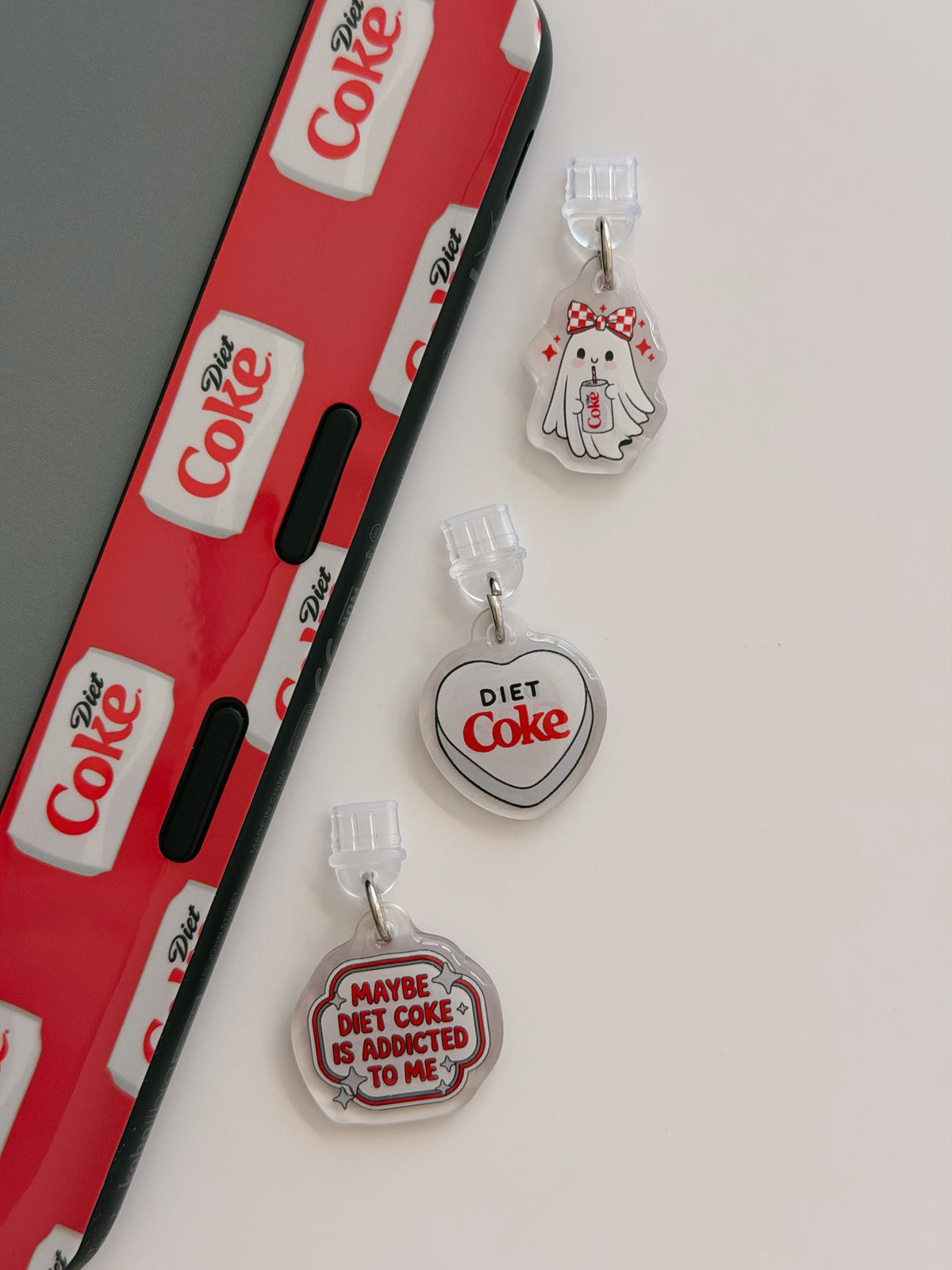 Spooky Cola - USB C Dust Plug Charm