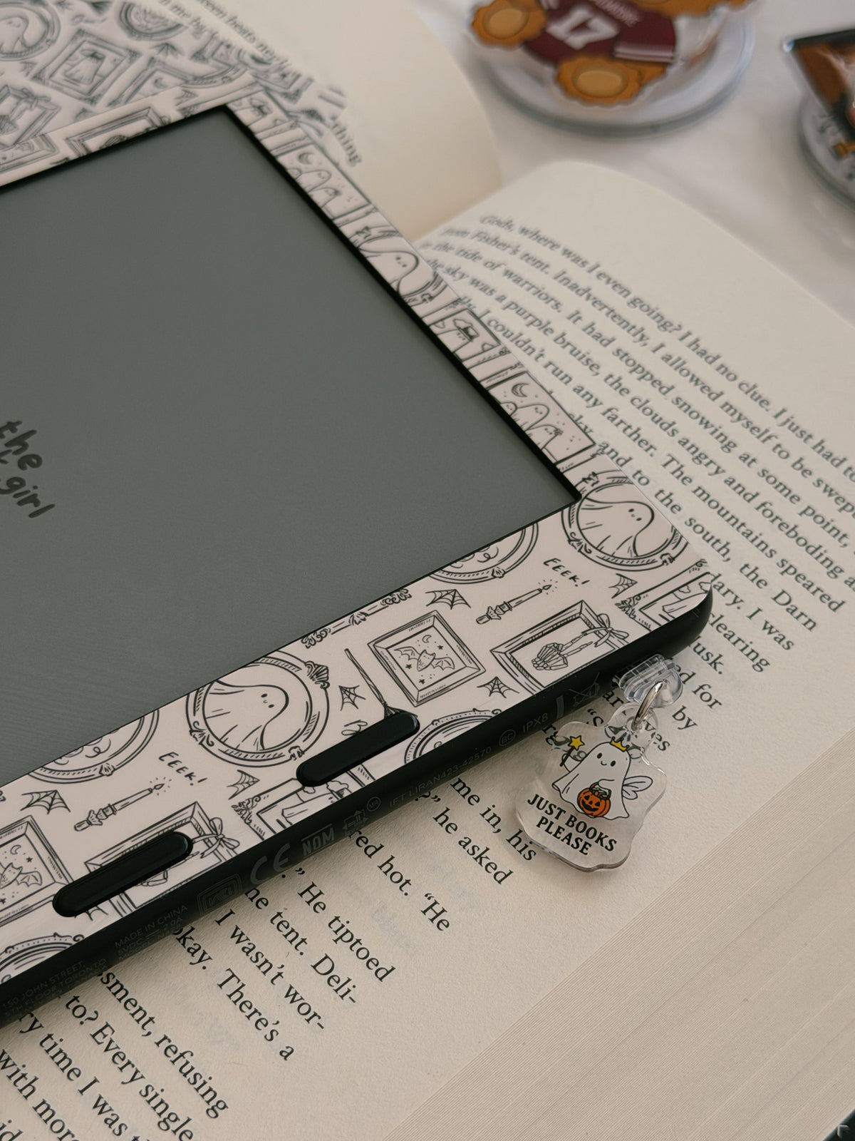 Just Books Please - USB C Dust Plug Charm
