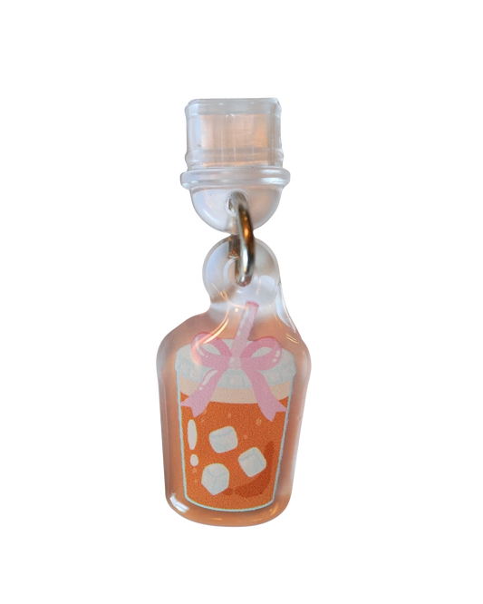 Iced Coffee - USB C Dust Plug Charm