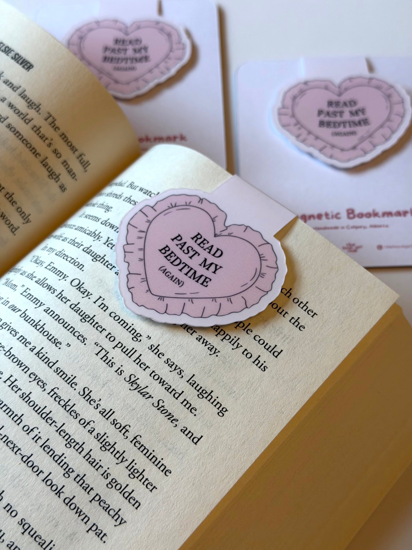 Read Past My Bedtime- Magnetic Bookmark