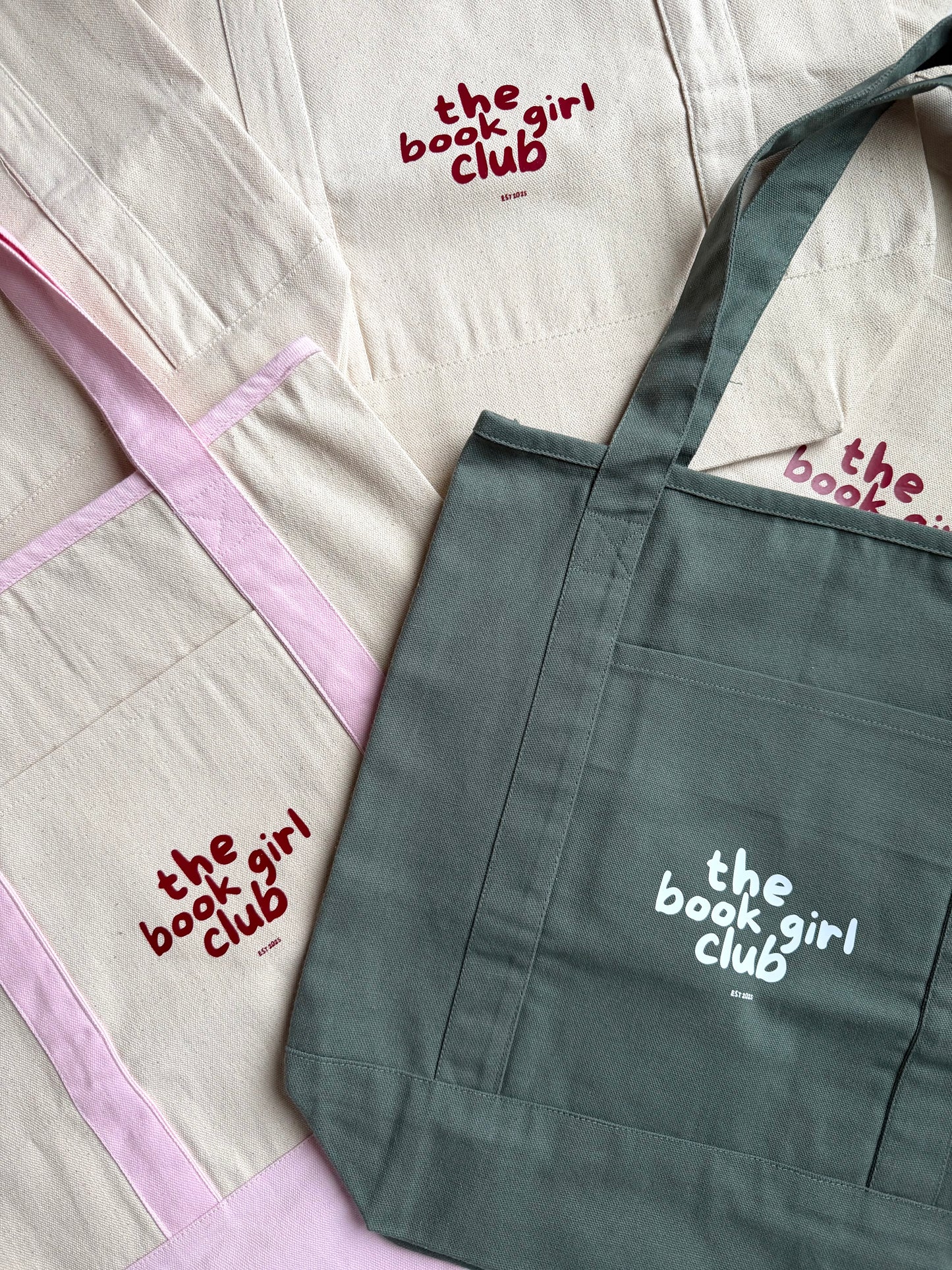 The Book Girl Club Tote Bag