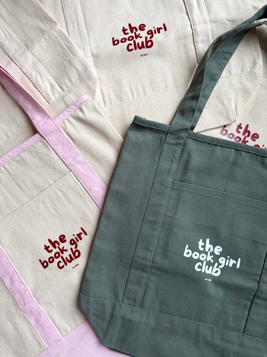 The Book Girl Club Tote Bag