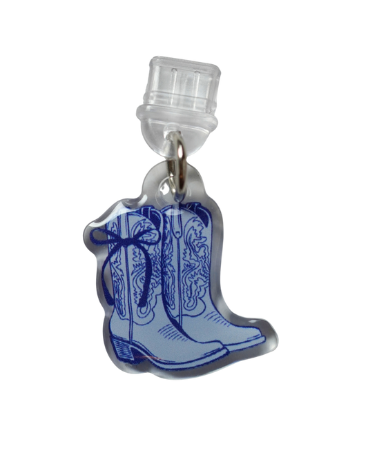 Cowgirl Boots – USB C Dust Plug Charm
