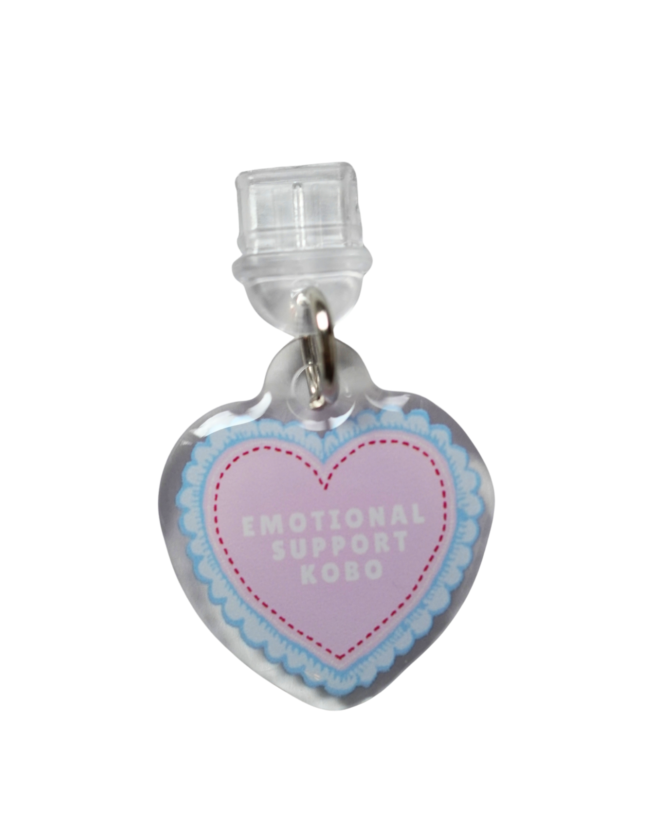 Emotional Support Kobo – USB C Dust Plug Charm