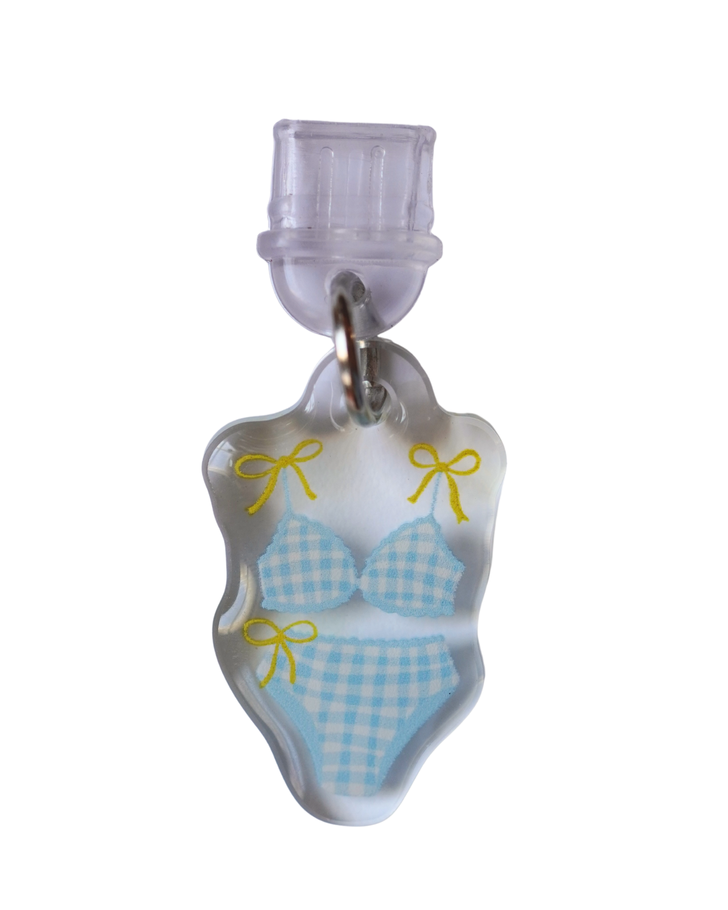 Gingham Bikini - USB C Dust Plug Charm