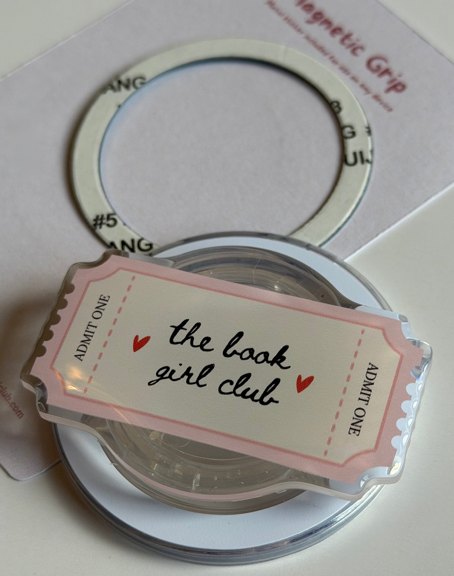 Reader's Ticket  – Magnetic Grip