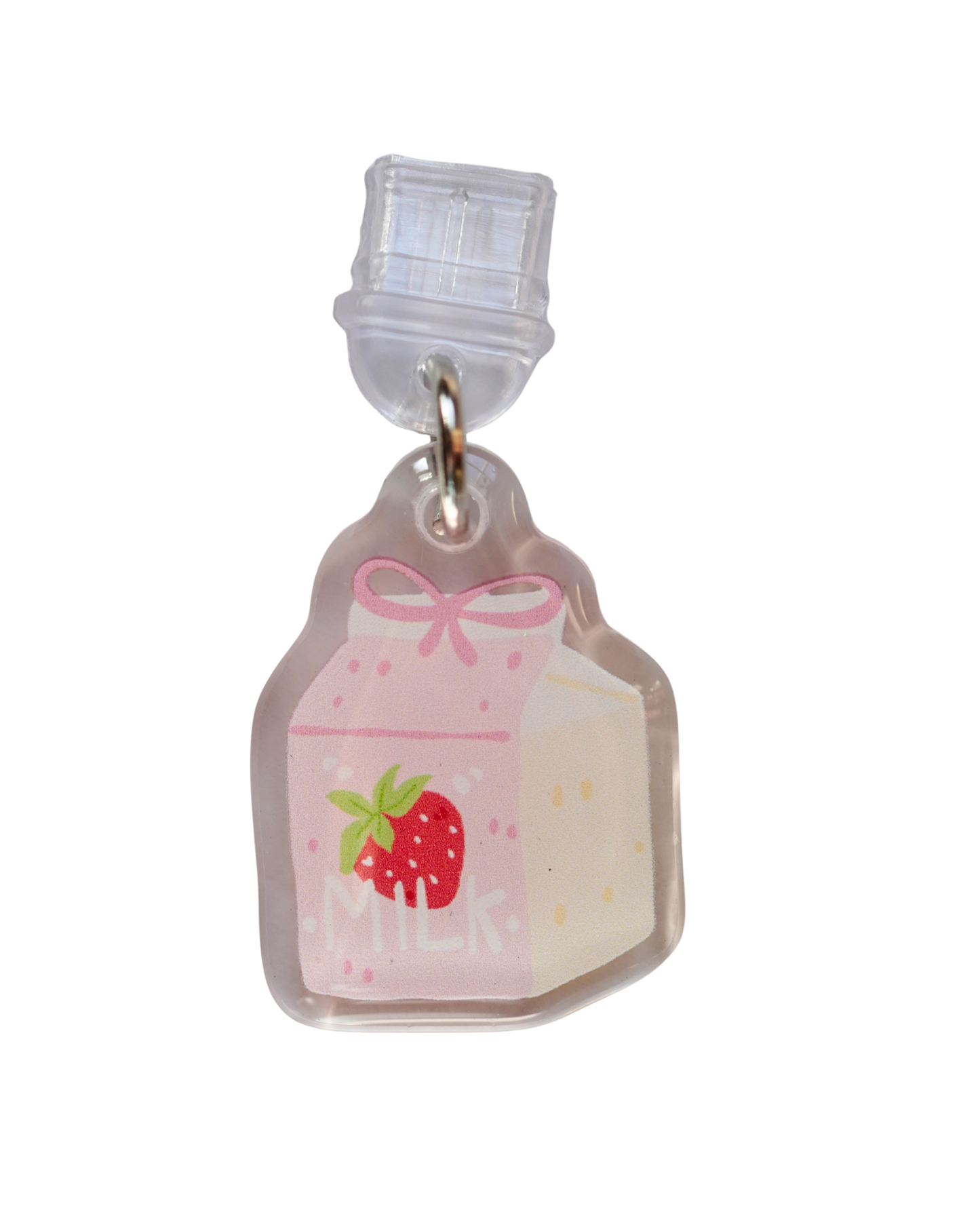 Strawberry Milk - USB C Dust Plug Charm