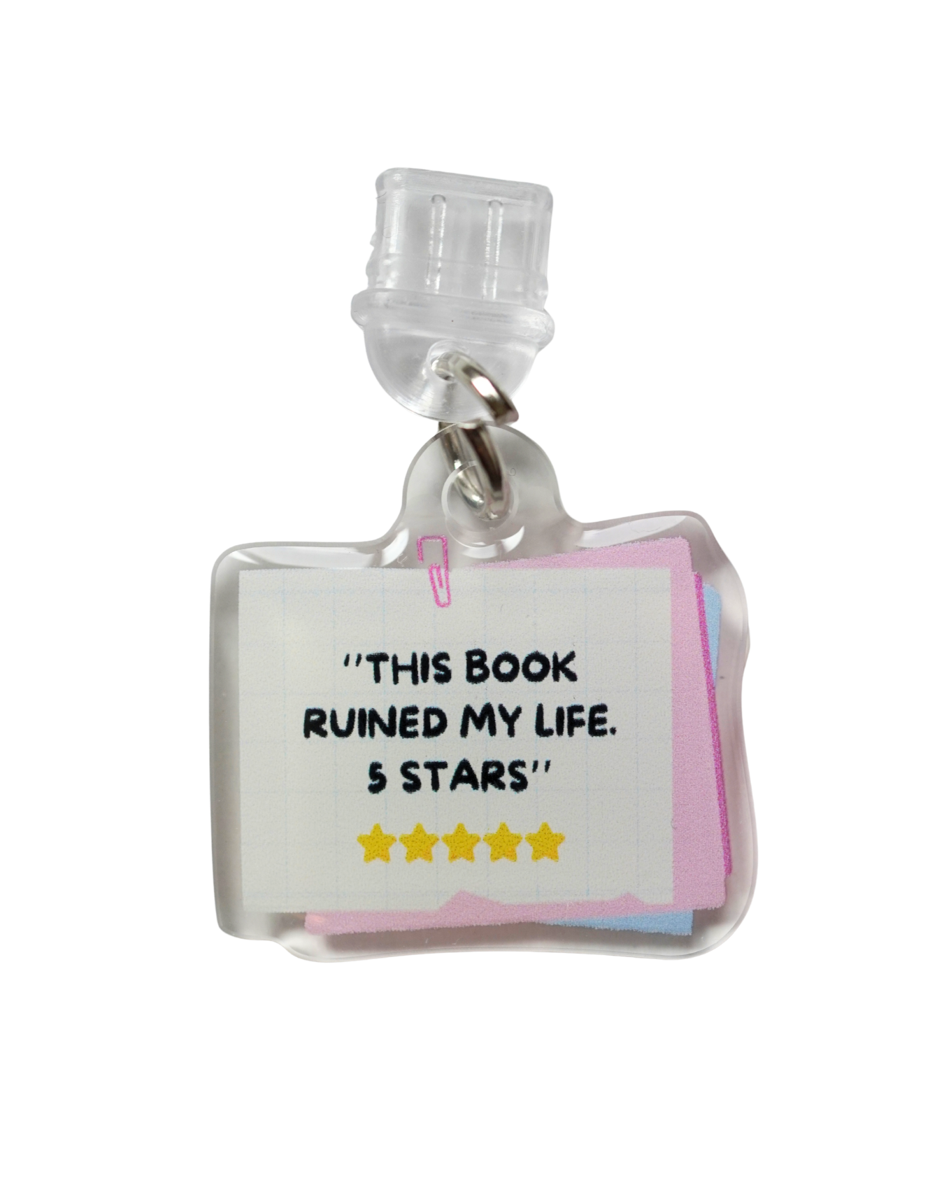 Ruined My Life 5 Stars – USB C Dust Plug Charm